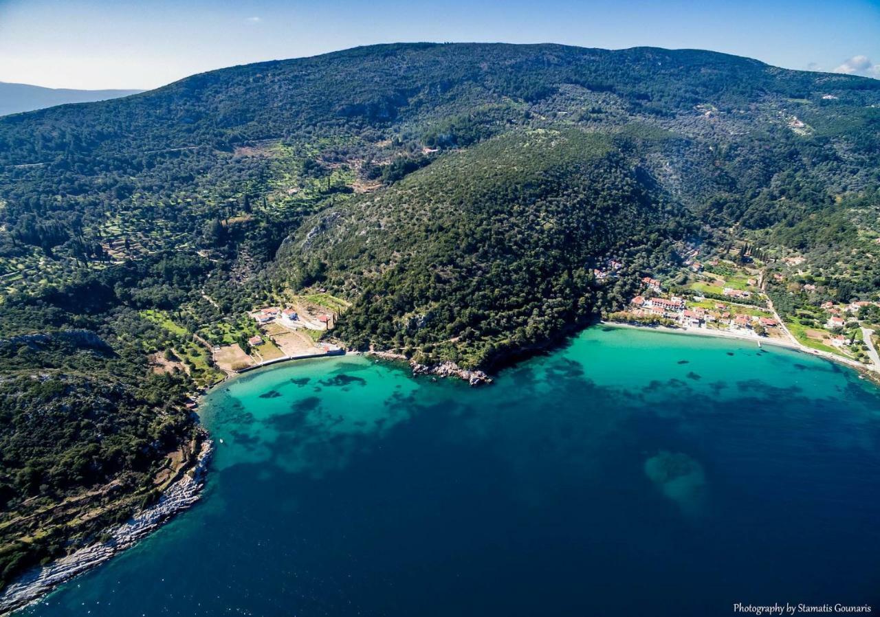 Villa Glyfos Кервели Экстерьер фото