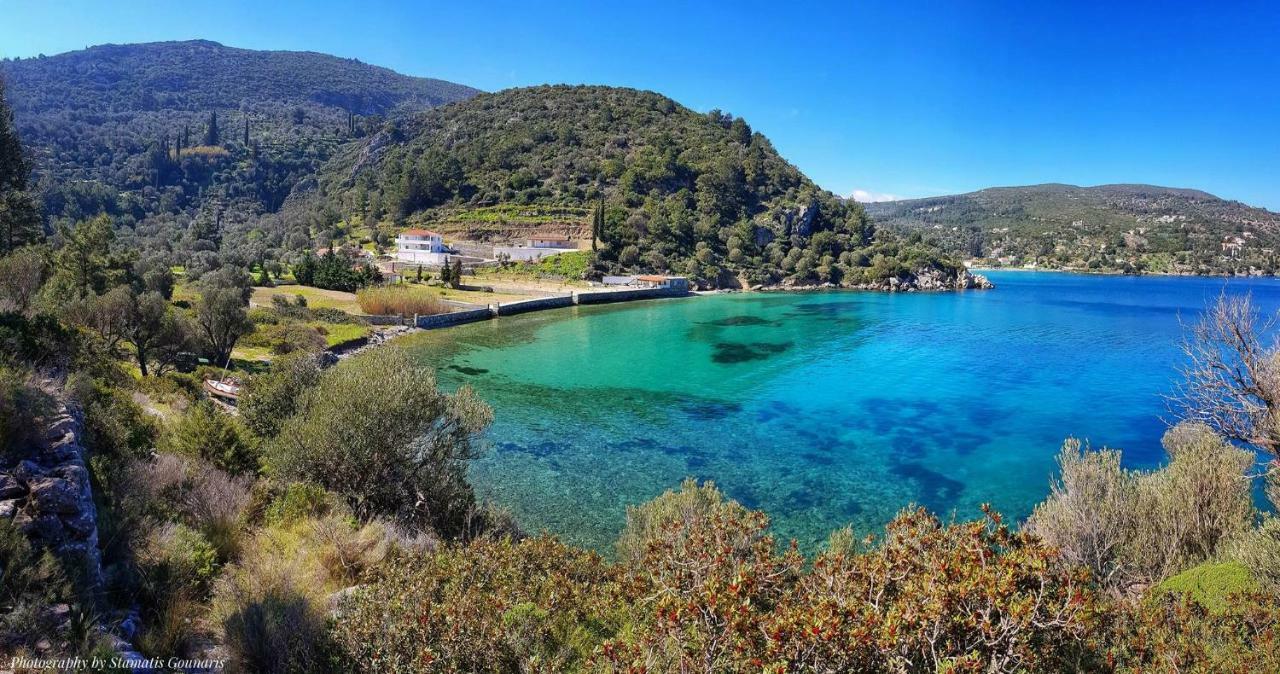 Villa Glyfos Кервели Экстерьер фото